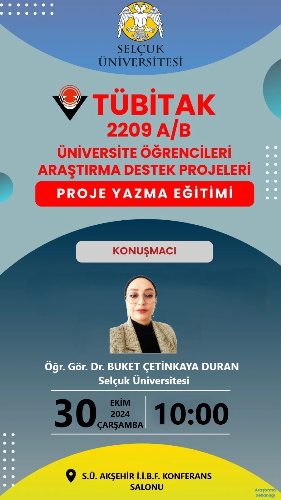 Üniversite Öğrencileri Araştırma Destek Projeleri Eğitimi